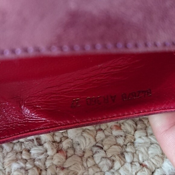 Boden Plum color Suede pump size 36.5 - Picture 6 of 10